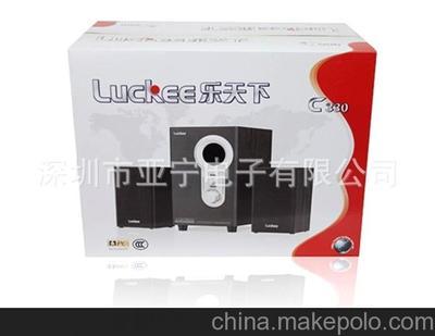 樂(lè)天下C330黑色多媒體音箱 影音電器的精致之選