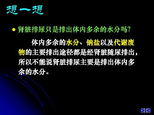 精心呵護體內平衡 水與無機鹽的調節之道——高二生物蘇教版必修3課件解析
